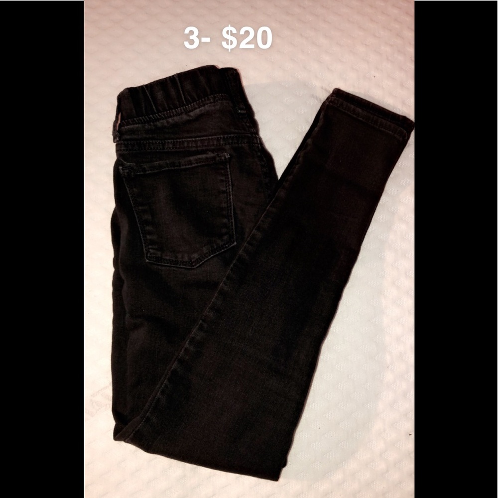 Girls Black Jeans